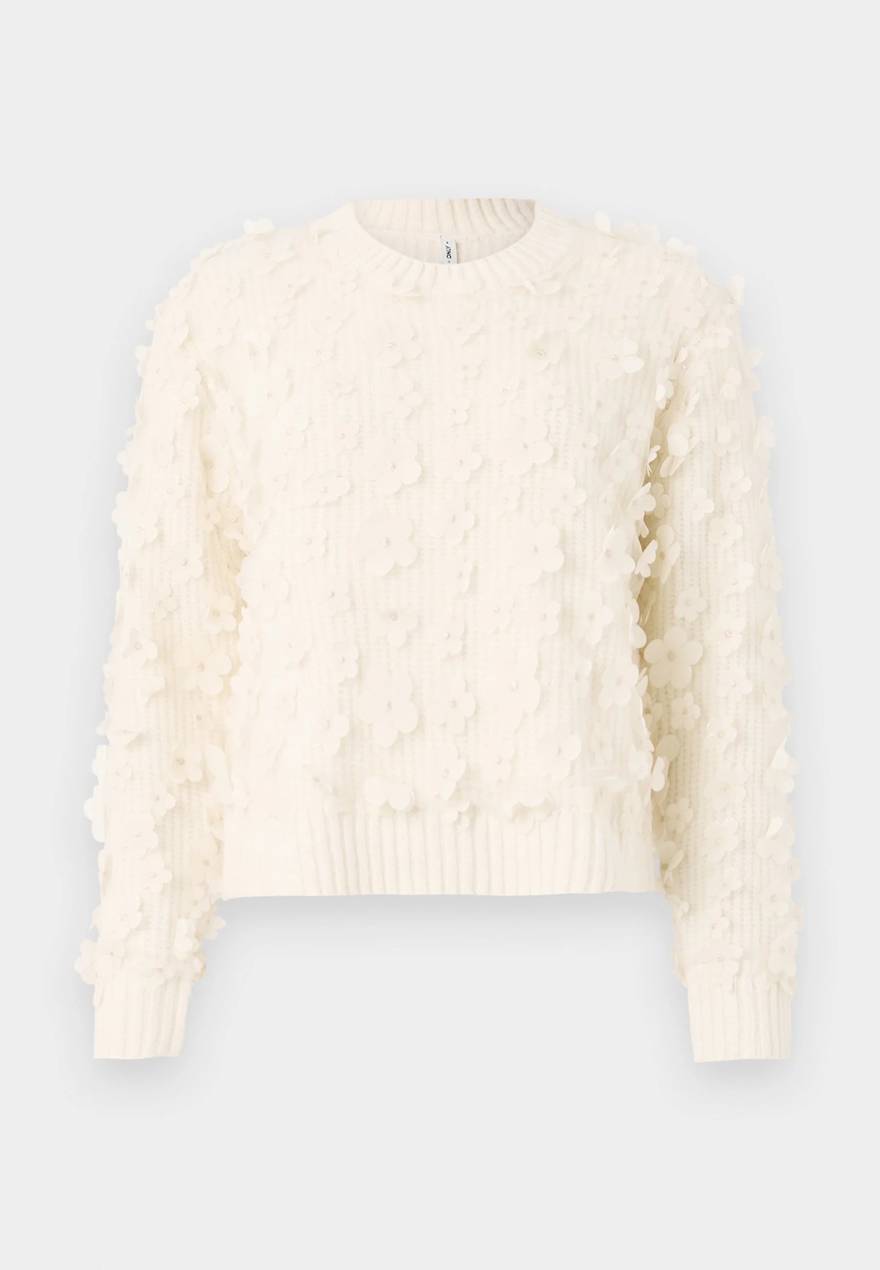 Jersey de punto floral