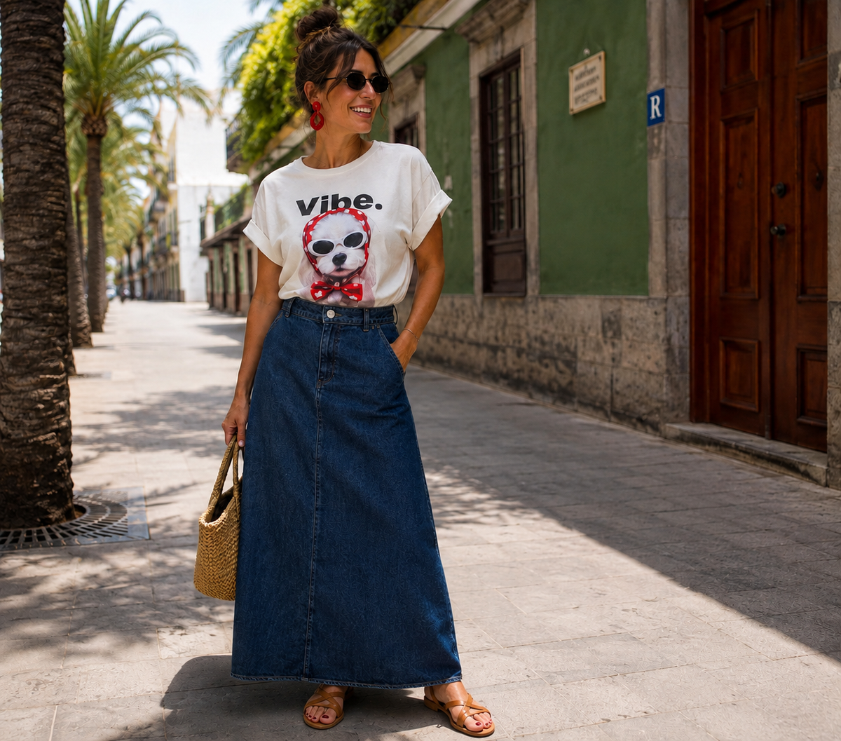 FALDA VIPAL DARK BLUE