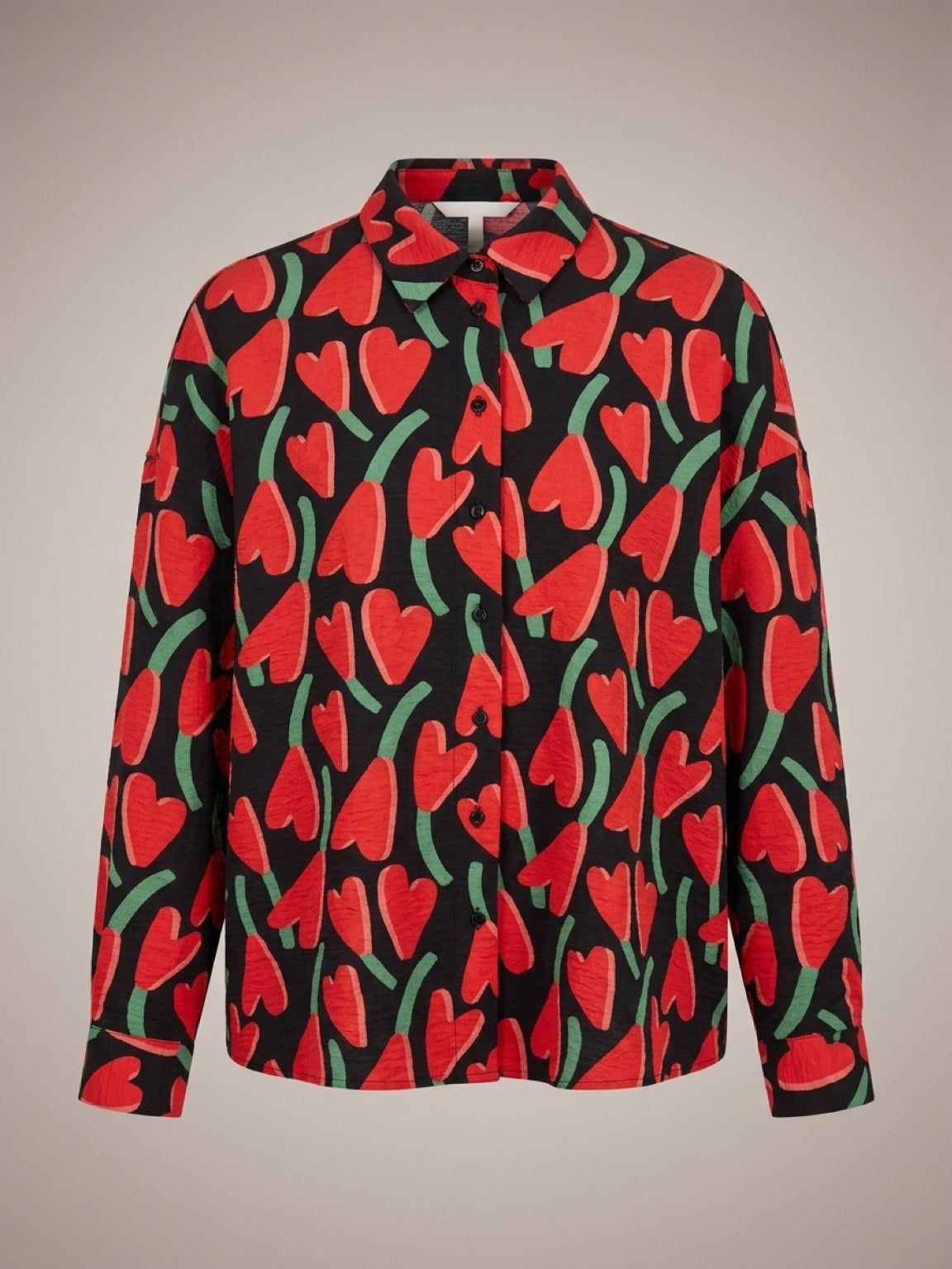 64C/11102 Camisa con estampado Ciclamen
