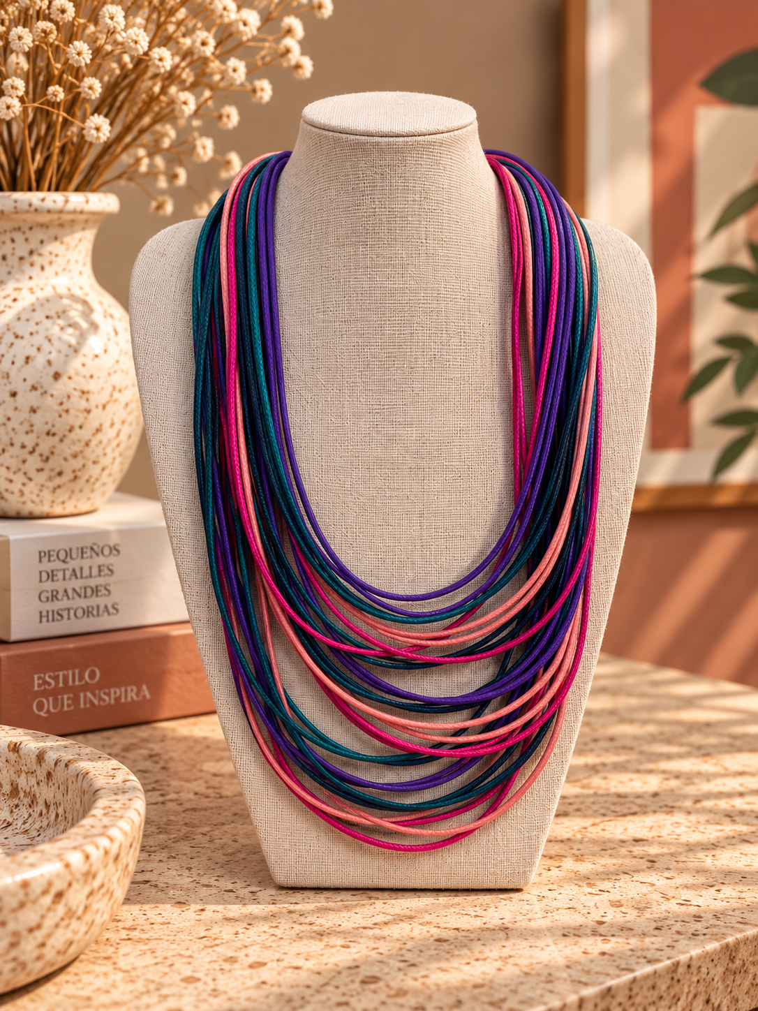 COLLAR MORADO