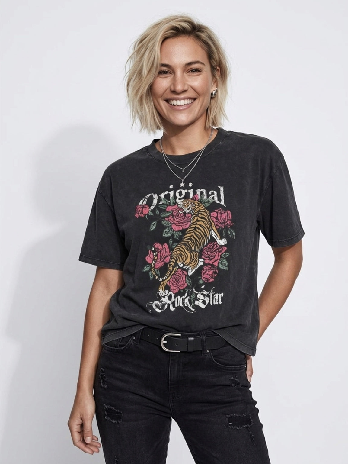 Camiseta Rock Star