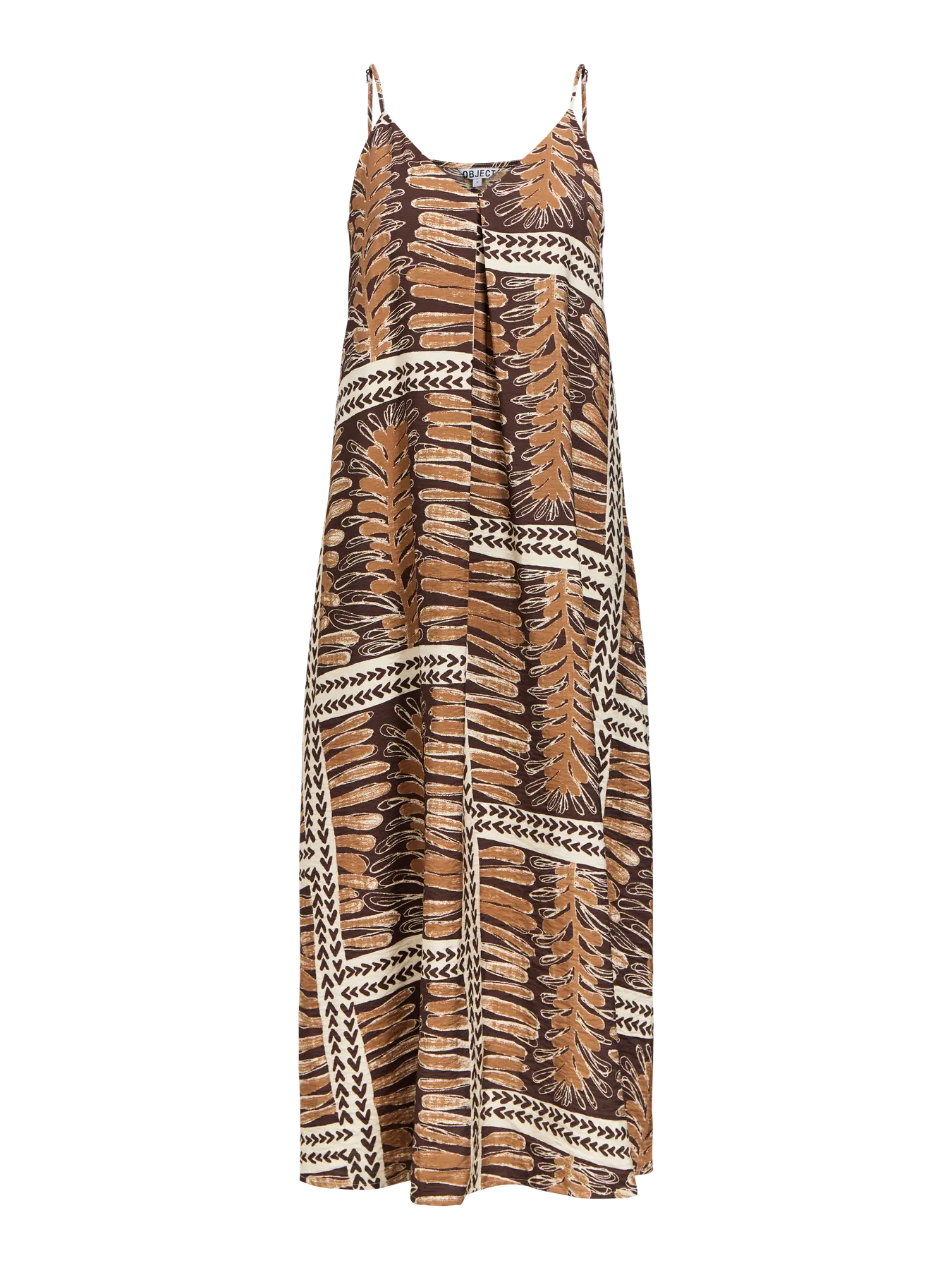 OBJSHELLY LO STRAP DRESS 145 TOASTED COCONUT/BIRCH