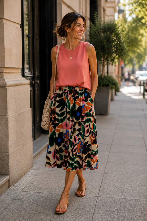 63/12011 MIDI SKIRT COMPAÑÍA FANTÁSTICA