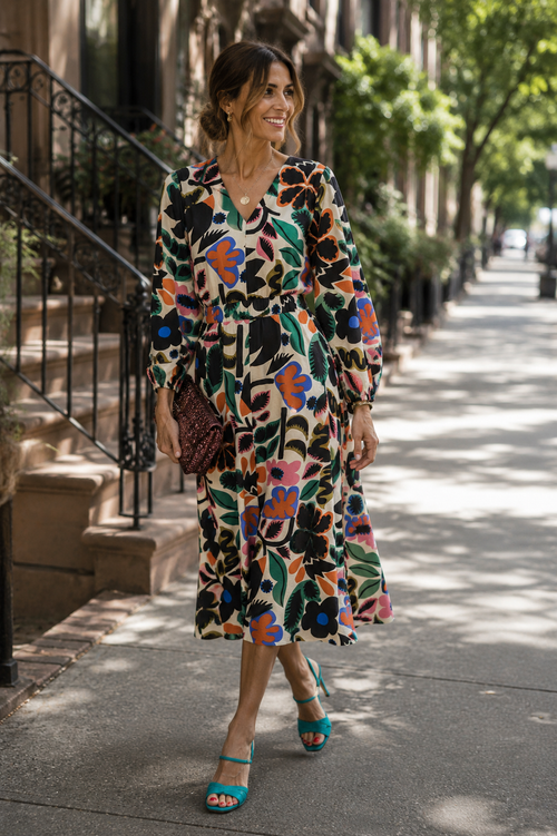 63C/12009 MIDI DRESS COMPAÑÍA FANTÁSTICA
