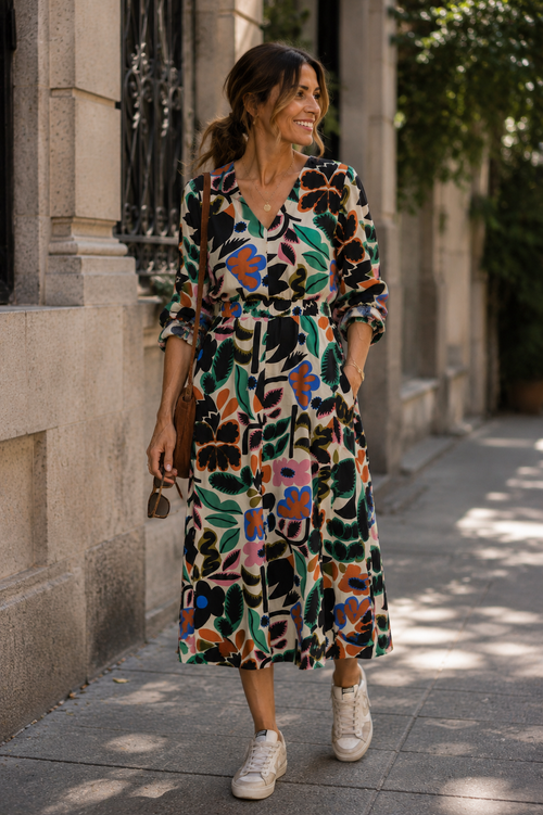63C/12009 MIDI DRESS COMPAÑÍA FANTÁSTICA