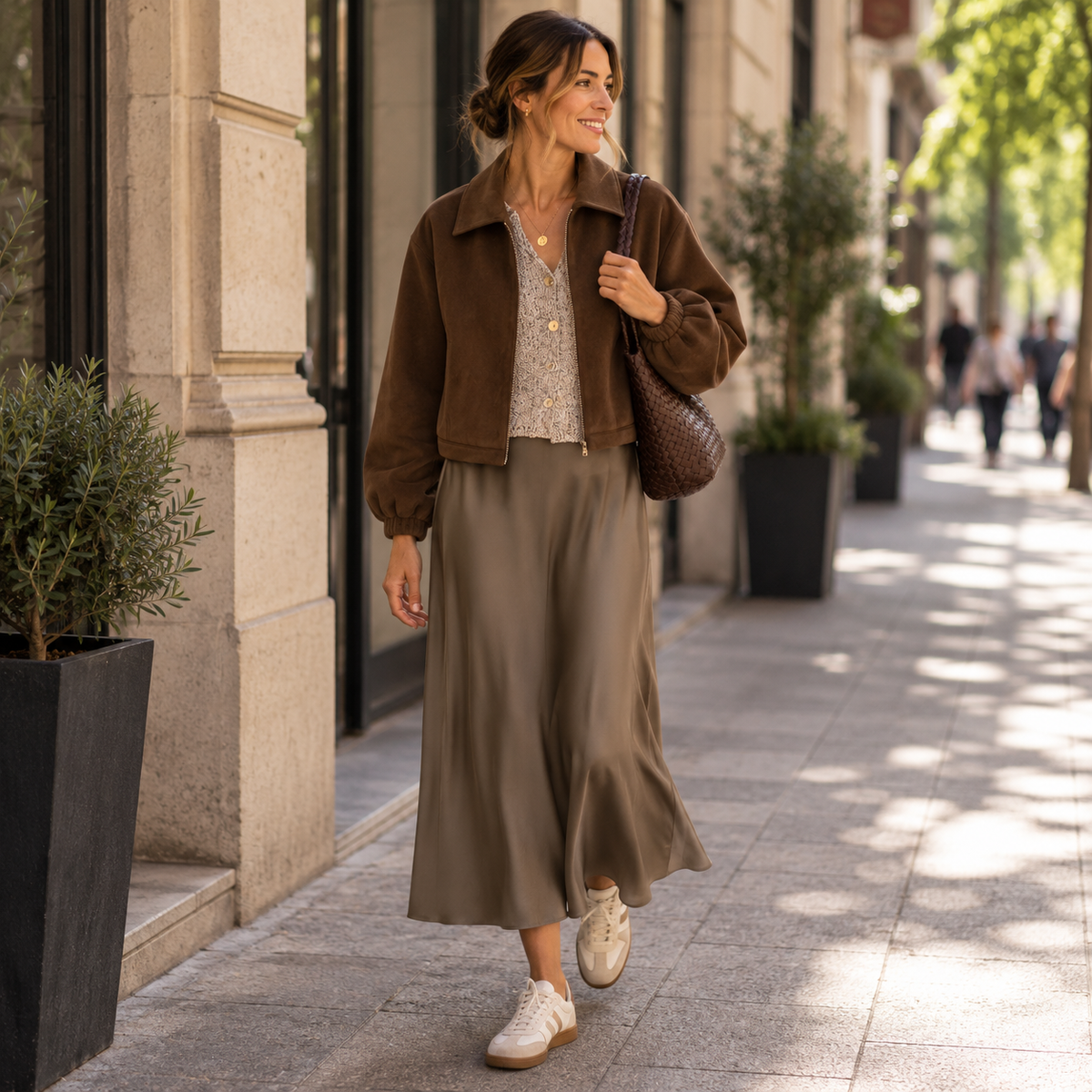 OBJDENNA L/S SHORT JACKET NOOS CARAFE