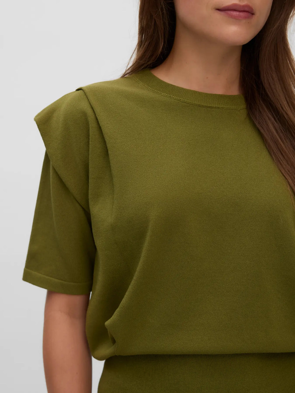 VMLAYLA 2/4 O-NECK PULLOVER APAHGNUM