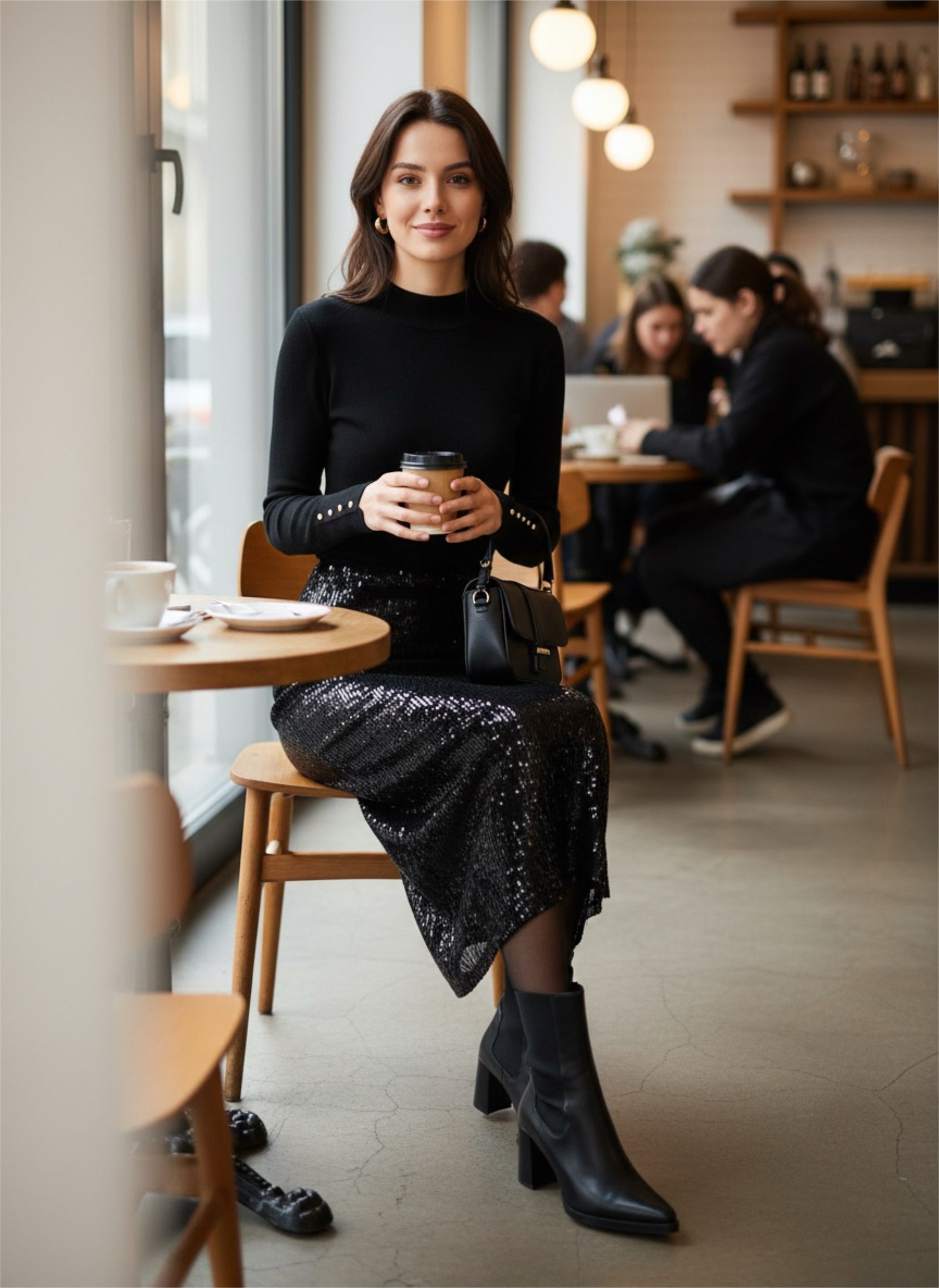 Falda de lentejuelas Raquel