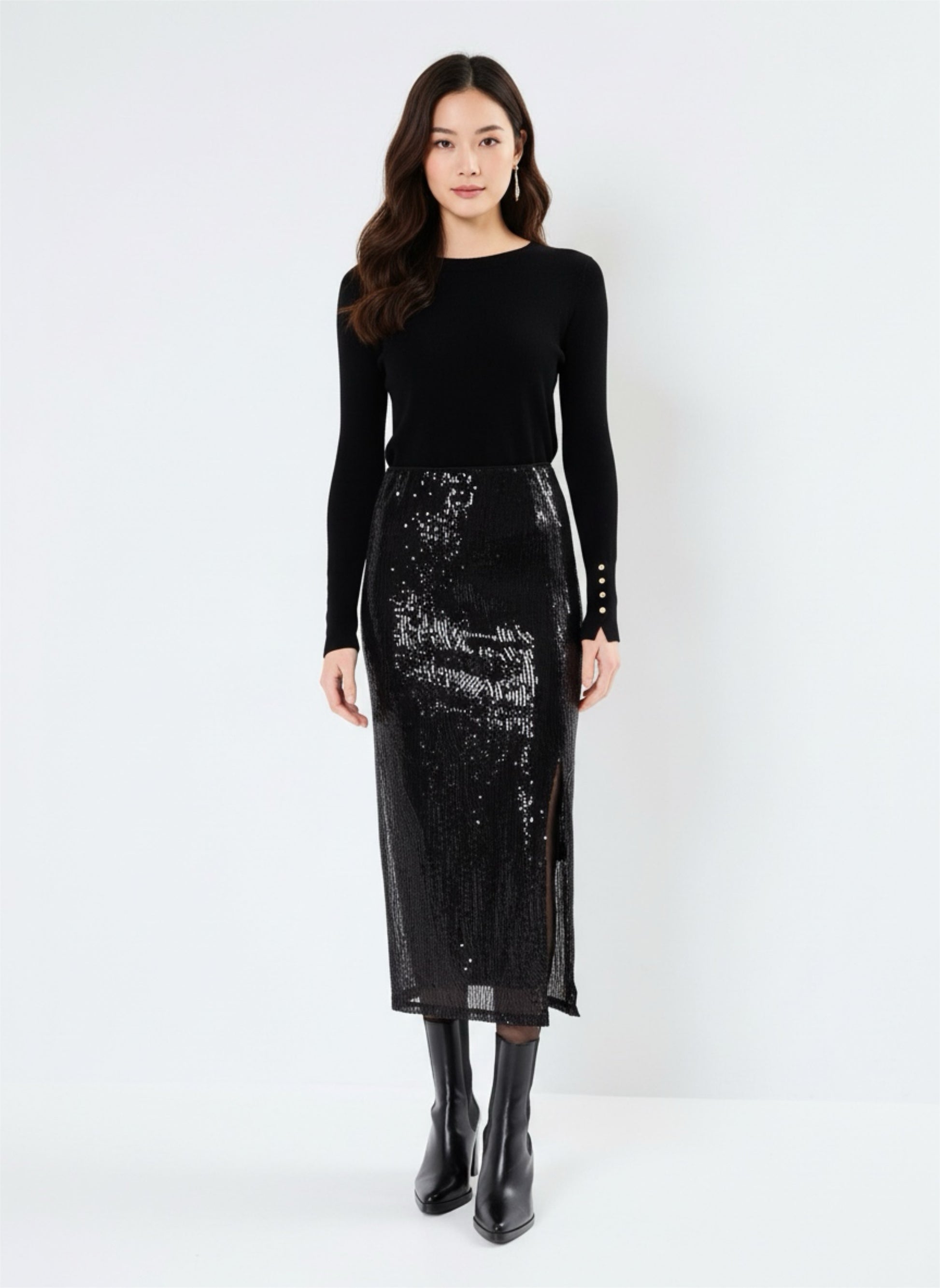 Falda de lentejuelas Raquel
