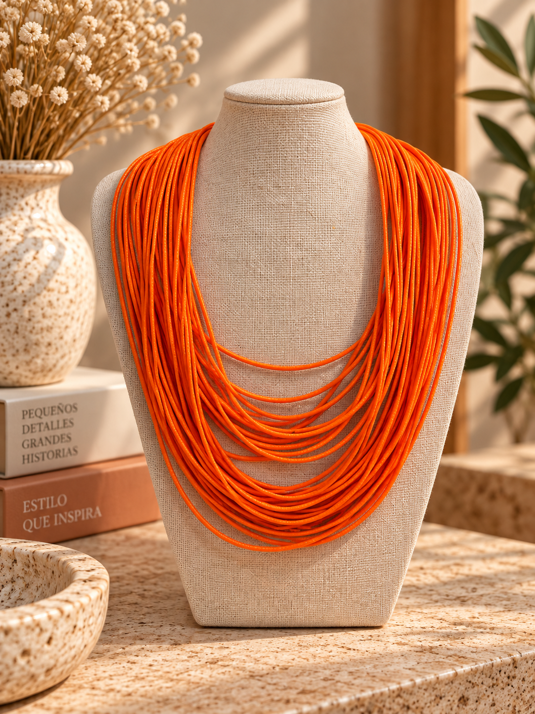 COLLAR NARANJA