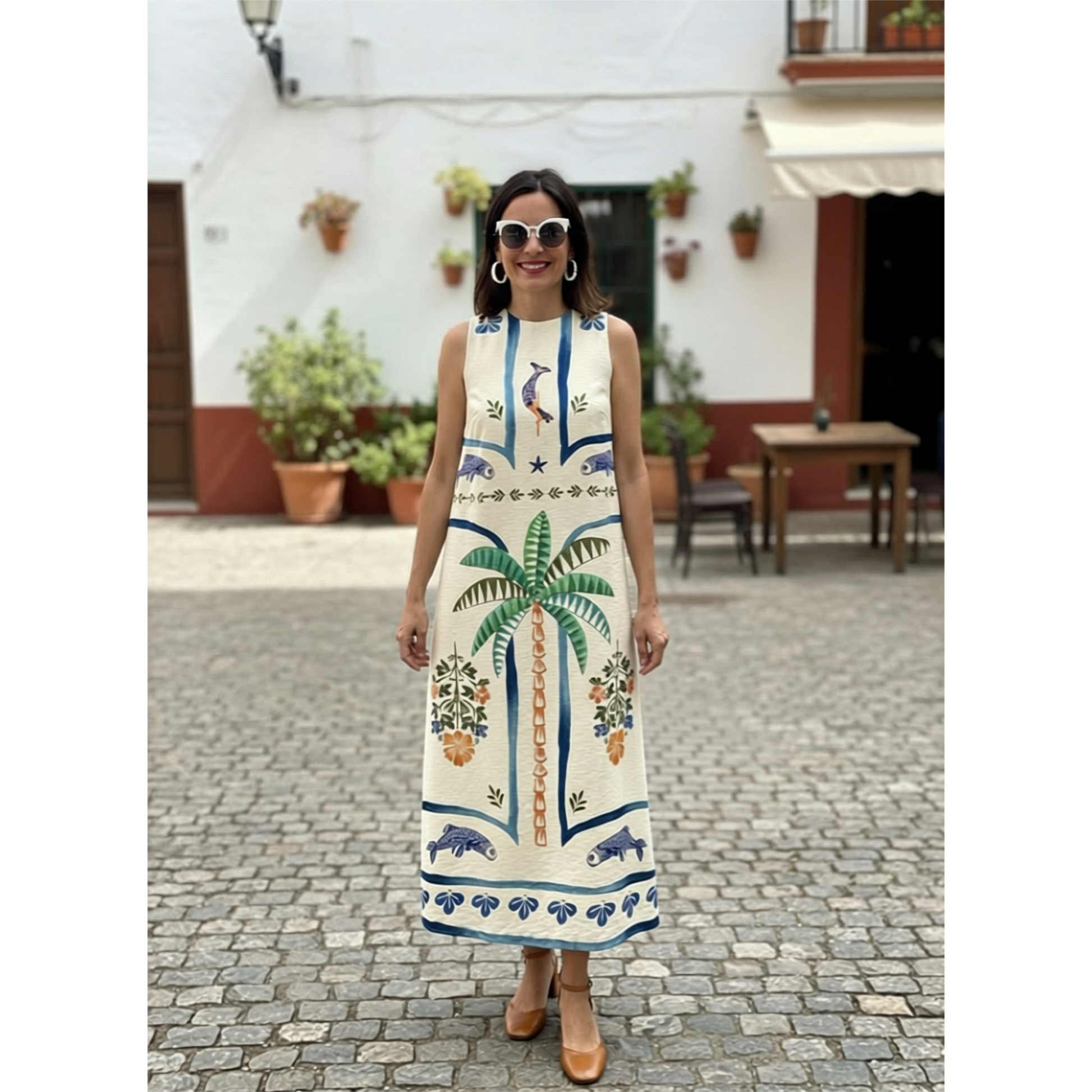 Vestido Santorini