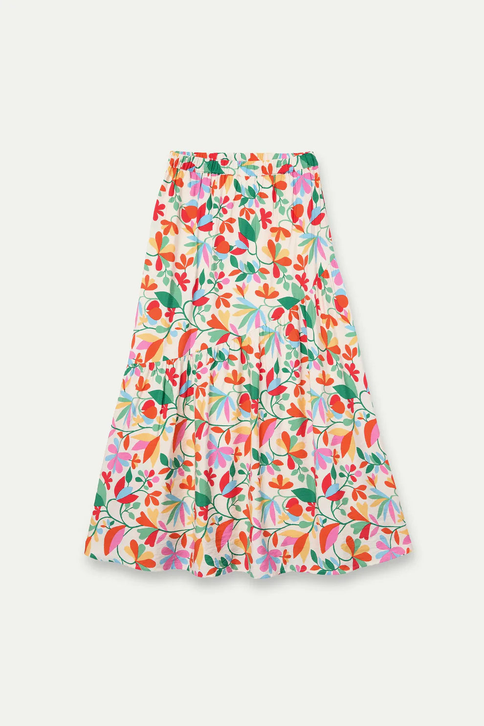 62C/12108 Falda larga con estampado Lotto
