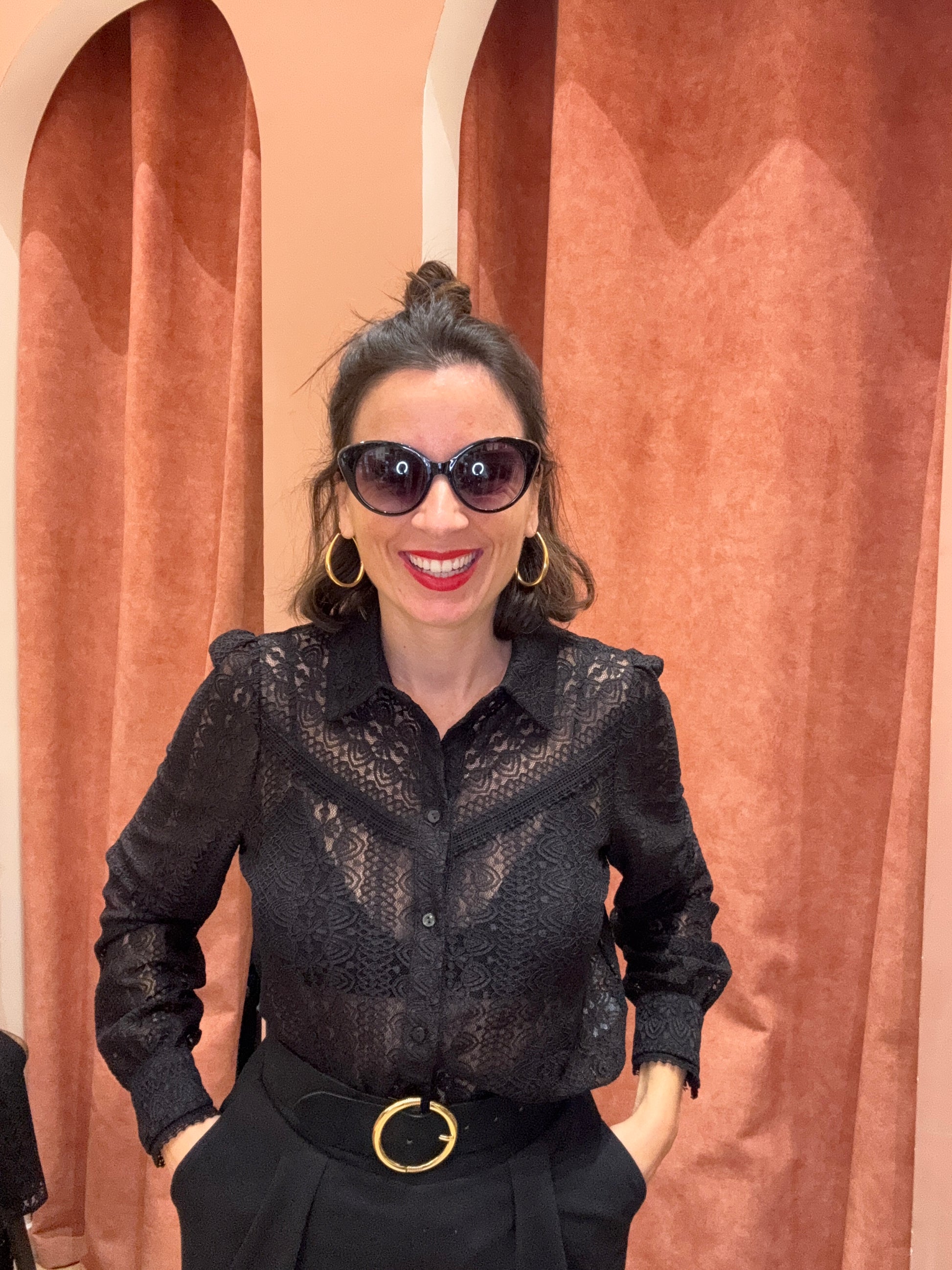 Camisa Lucía con cuello