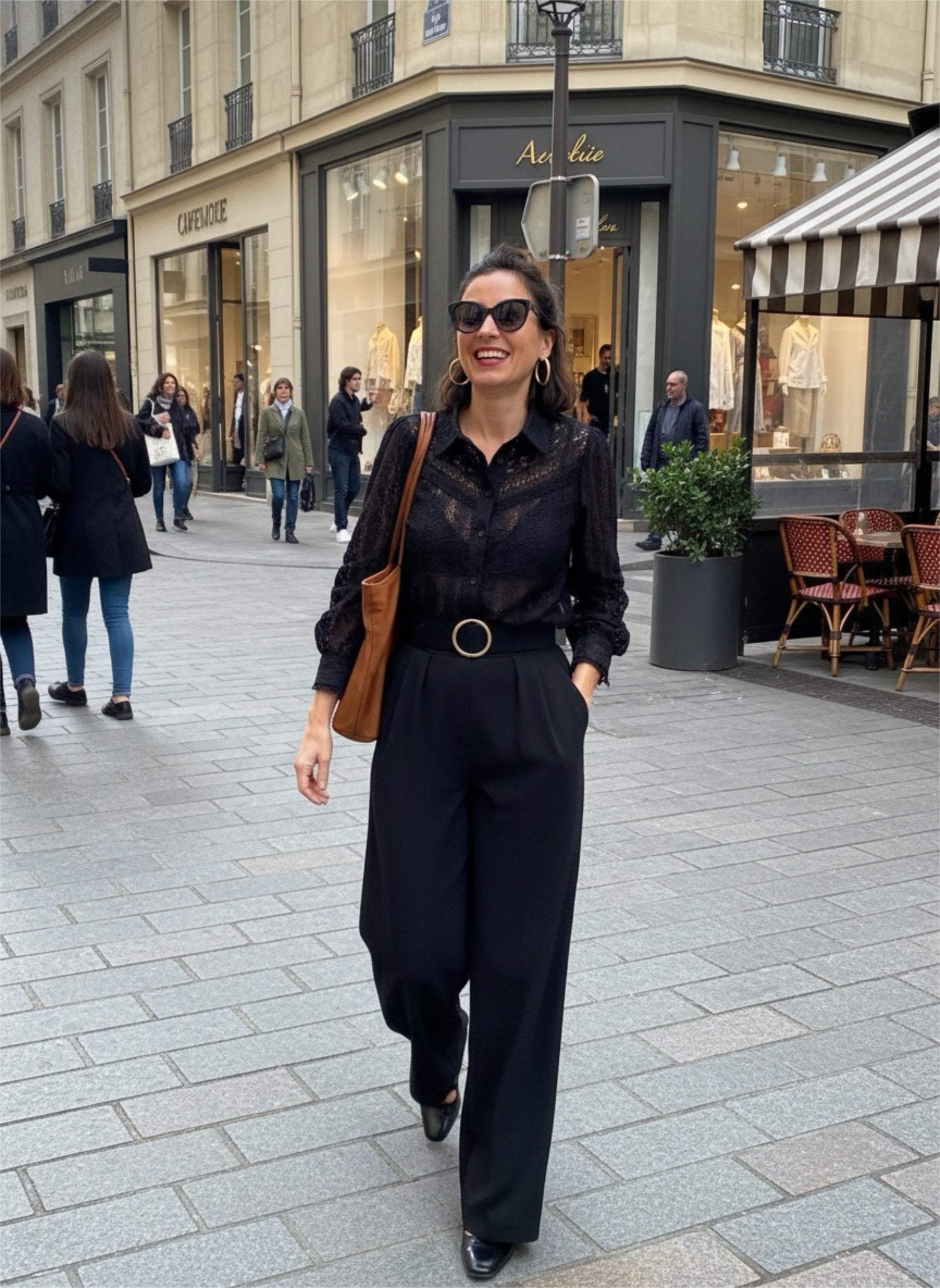 Camisa Lucía con cuello