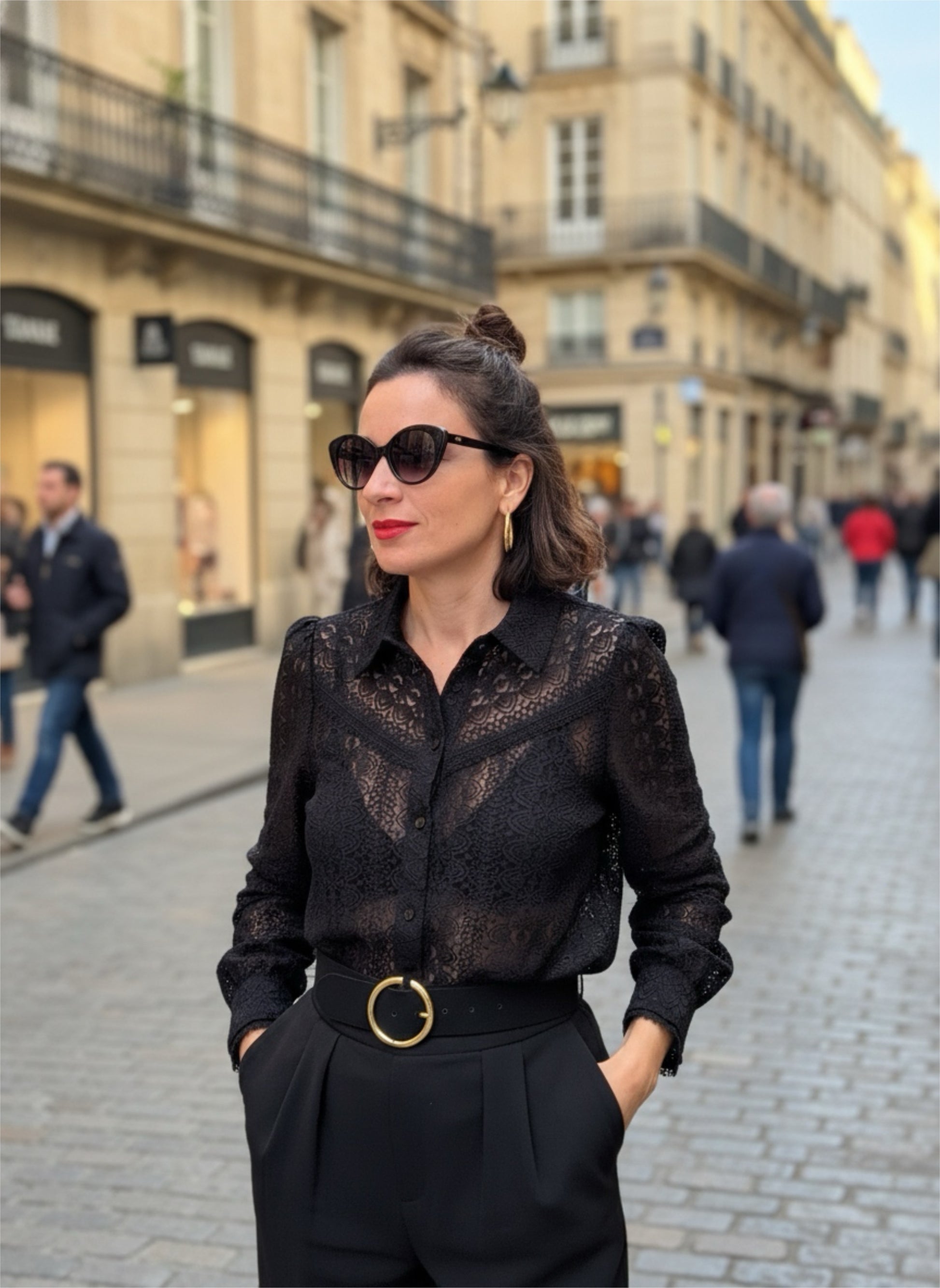 Camisa Lucía con cuello